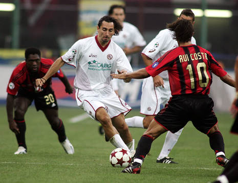 Fotboll, italiensk, Milan - Livorno