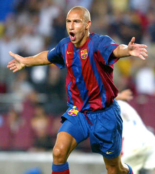 Henrik Larsson, Barcelona (Jubel)