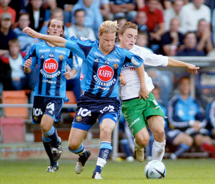 Fredrik Stenman, Djurgården och Petter Andersson, Hammarby