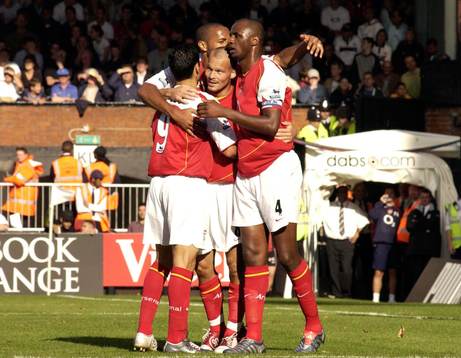 Fredrik Ljungberg, Arsenal (Jubel)
