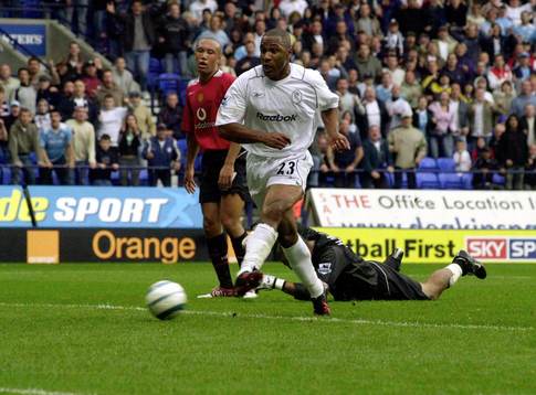 Fotboll, Premier League (Engelsk Liga), Bolton v Manchester