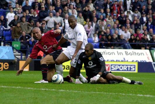 Fotboll, Premier League (Engelsk Liga), Bolton v Manchester