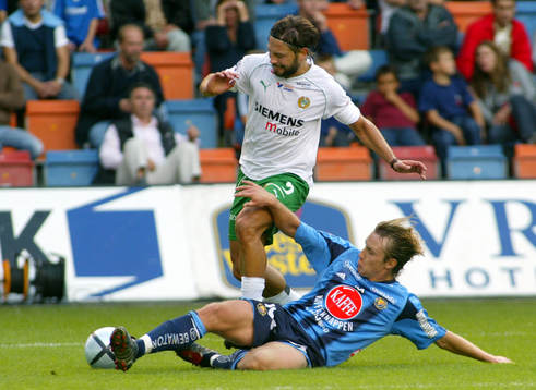 Alexander Östlund, Hammarby och Andreas Johansson,