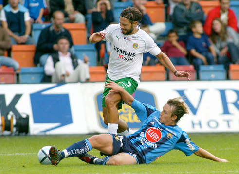 Alexander Östlund, Hammarby och Andreas Johansson,