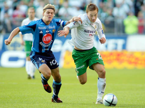 Johan Arneng, Djurgården och Petter Andersson, Hammarby
