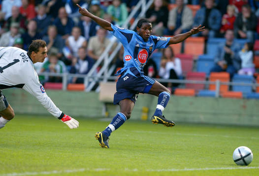 Rene Muzola Makondele, Djurgården gör 1-0 bakom Ante