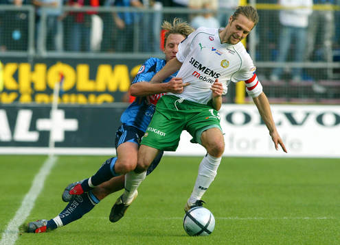 Andreas Johansson, Djurgården och Max von Schlebrügge,