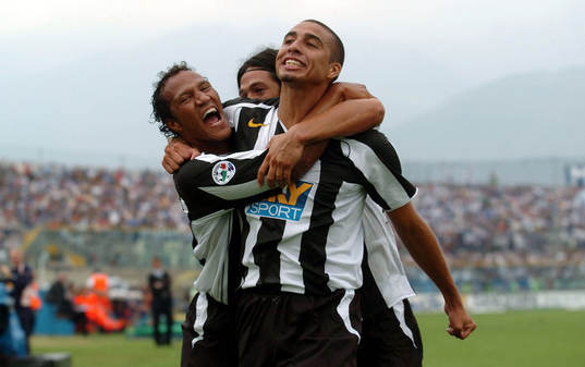 Trezeguet, Juventus, jubel