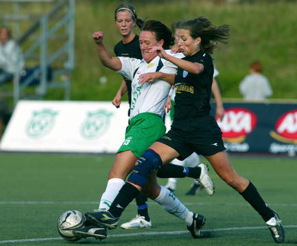 Fotboll, dam, Damallsvenskan, Hammarby - Göteborg