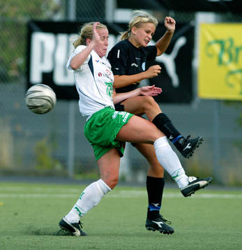 Fotboll, dam, Damallsvenskan, Hammarby - Göteborg