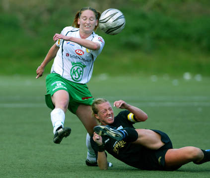 Fotboll, dam, Damallsvenskan, Hammarby - Göteborg