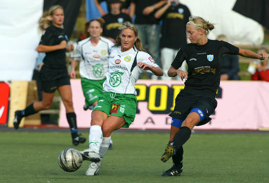 Fotboll, dam, Damallsvenskan, Hammarby - Göteborg