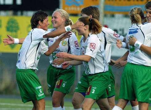 Fotboll, dam, Damallsvenskan, Hammarby -