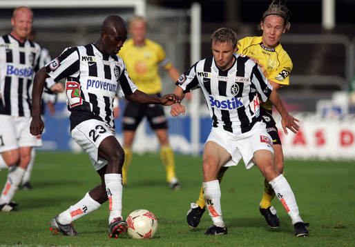 Jones Kusi Asare och Antti Okkonen, Landskrona och Andreas