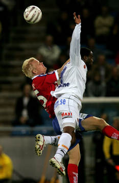 David Ljung, Helsingborg och Stephen Ademolu, Trelleborg