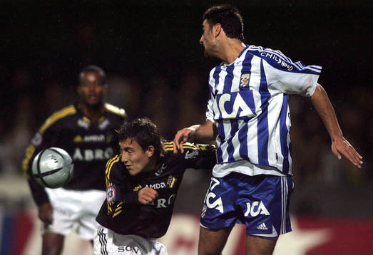 Stefan Ishizaki, AIK och George Mourad, IFK Göteborg