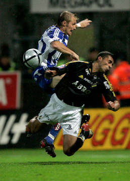 Magnus Johansson, Göteborg och Nikola Mrdja, AIK