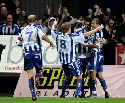 George Mourad, Niclas Alexandersson, Patric Andersson och