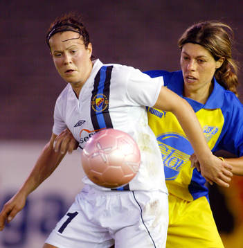 Fotboll, Dam, UEFA Womens Cup, Djurgården / Älvsjö -