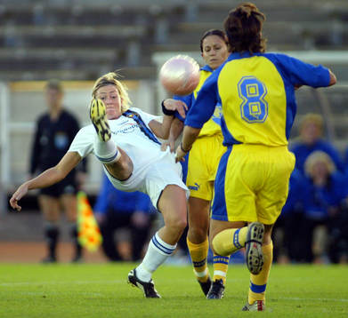 Fotboll, Dam, UEFA Womens Cup, Djurgården / Älvsjö -