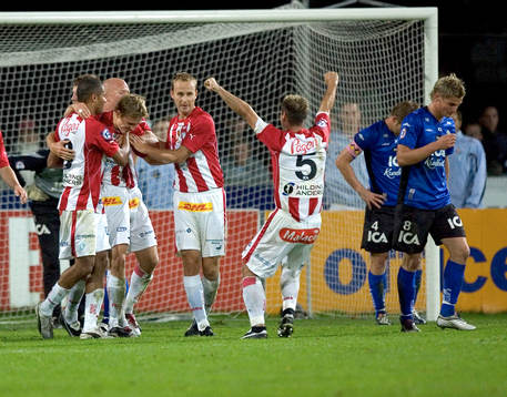Debutanten Peter Abelsson, Malmö (Jubel)