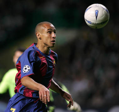 Henrik Larsson, Barcelona gör 3-1