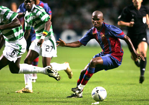 Samuel Eto'o, Barcelona lurar Celticspelare