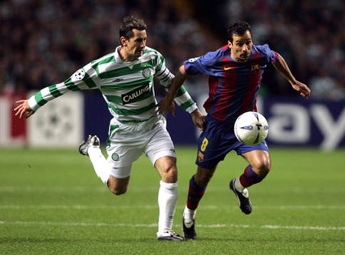 Jackie McNamara, Celtic och Ludovic Giuly, Barcelona
