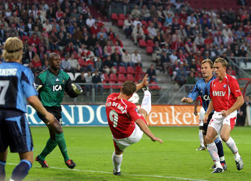 Hans van der Haar, Utrecht gör 1-0