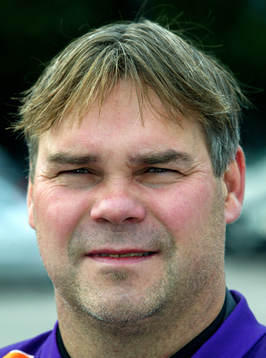 Leif Strömberg, tränare Färjestad. Porträtt