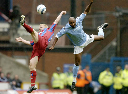 Aki Riiilahti och Nicolas Anelka