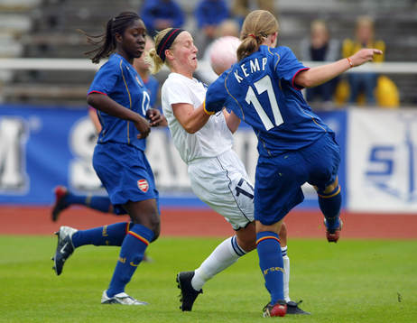 Fotboll, Dam, UEFA Womens Cup, Gruppspel,