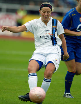 Fotboll, Dam, UEFA Womens Cup, Gruppspel,