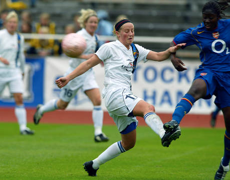 Fotboll, Dam, UEFA Womens Cup, Gruppspel,