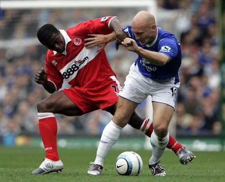 George Boateng, Middlesbrough och Thomas Gravesen, Everton
