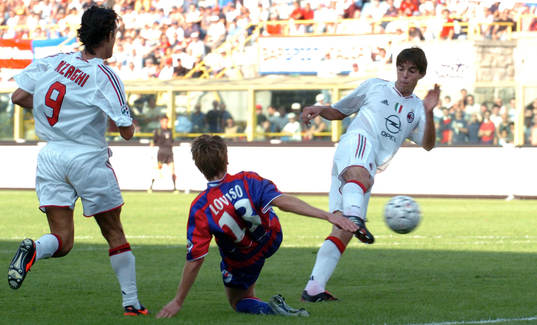 Kaka, Milan gör mål