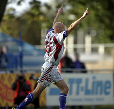 1-1, Mikael Sandklef, jubel