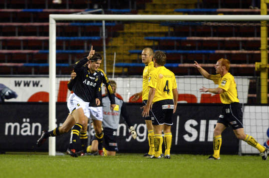 Per Nilsson, AIK, jubel