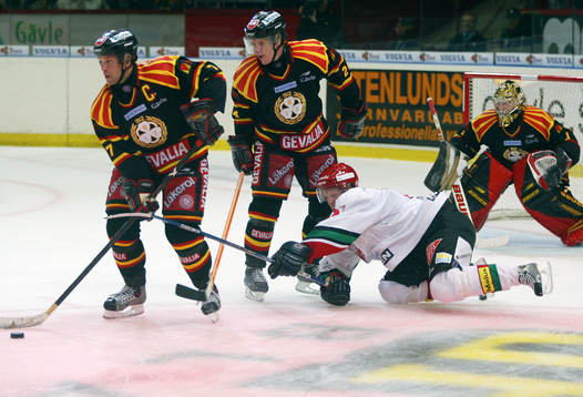 Tommy Sjödin, Tommi Miettinen, Johan Holmqvist, målvakt,