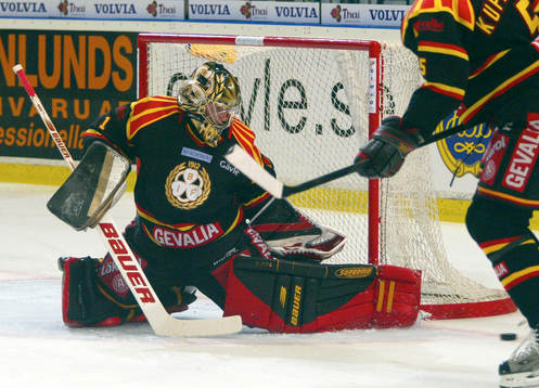 Johan Holmqvist, målvakt, Brynäs