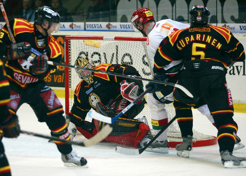 Johan Holmqvist, målvakt, Brynäs