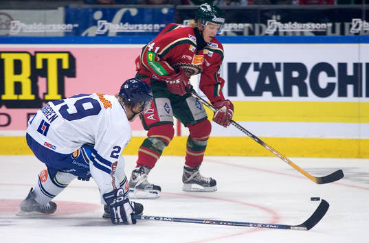 Per-Johan Axelsson, Frölunda och Christoffer Norgren,
