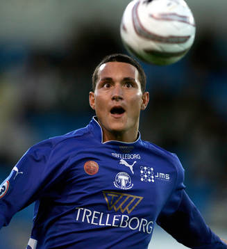 Fotboll. Allsvenskan. Trelleborg . Iviva Skiljo