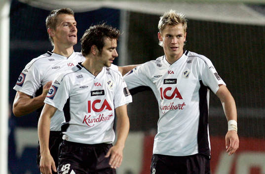 Fotboll. Allsvenskan. Halmstad.  Markus Rosenberg