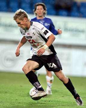 Fotboll. Allsvenskan. Halmstad.  Markus Rosenberg