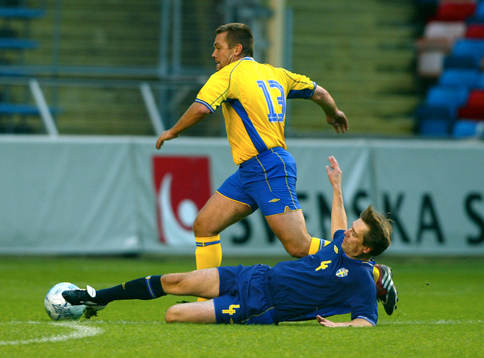 Fotboll, Sponsormatch och lagbilder