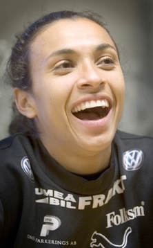 Fotboll, dam, Marta Viera da Silva, Umeå