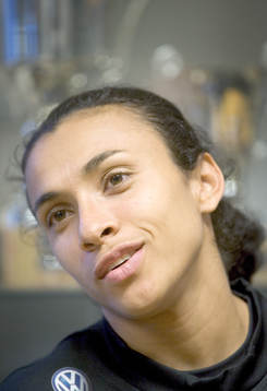 Fotboll, dam, Marta Viera da Silva, Umeå