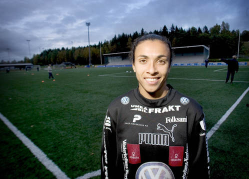 Fotboll, dam, Marta Viera da Silva, Umeå