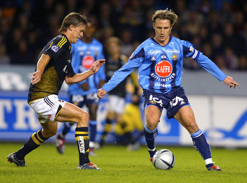 Nikla Sandberg, AIK och Andreas Johansson, Djurgården